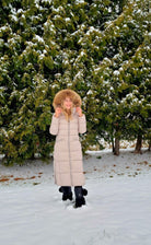 Iclyn Long Down Coat | Linen 5