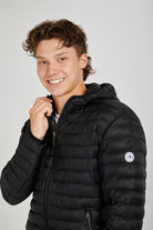 James Short Vegan Down Jacket | Black 2