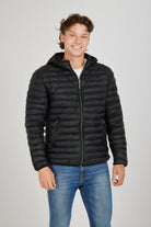 James Short Vegan Down Jacket | Black