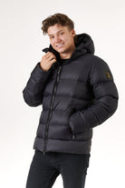 Mason Short Down Jacket | Black 2