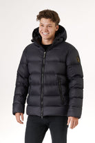 Mason Short Down Jacket | Black