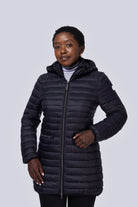 Shannon Vegan Down Jacket | Black 2